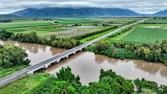 Haughton River in Giru after the February rains this year. Photo: Burdekin Drones