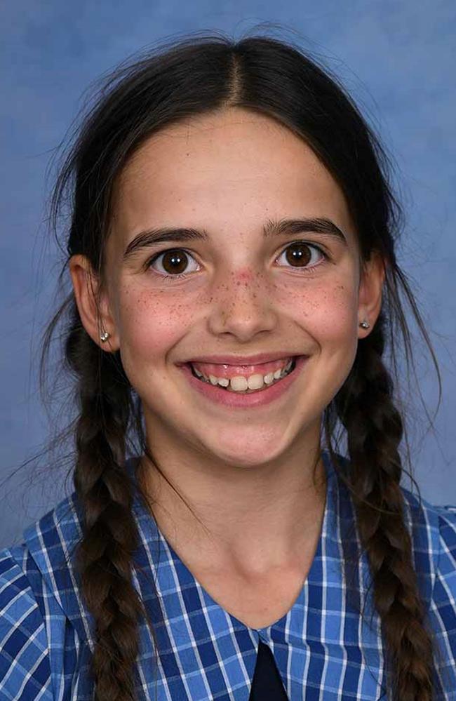 Matilda Clarke, 2024 Wooloowin State School captain. Picture: Contributed