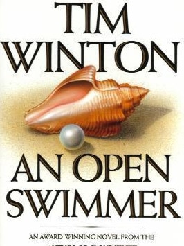 Cover An Open Swimmer by Tim Winton.