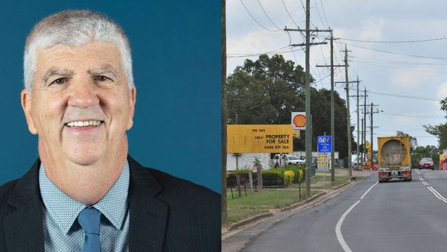 Fraser Coast councillor Phil Truscott is putting pressure on the government to upgrade the Tiaro bypass to four lanes.