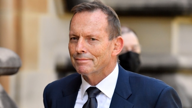 Tony Abbott has slammed big tech for slanting the playing field ahead of the upcoming Voice to Parliament referendum. Picture: NCA