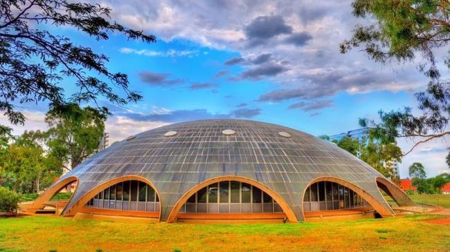 The Australian Academy of Sciences building was one of two Canberra structures to make it into the top ten list.