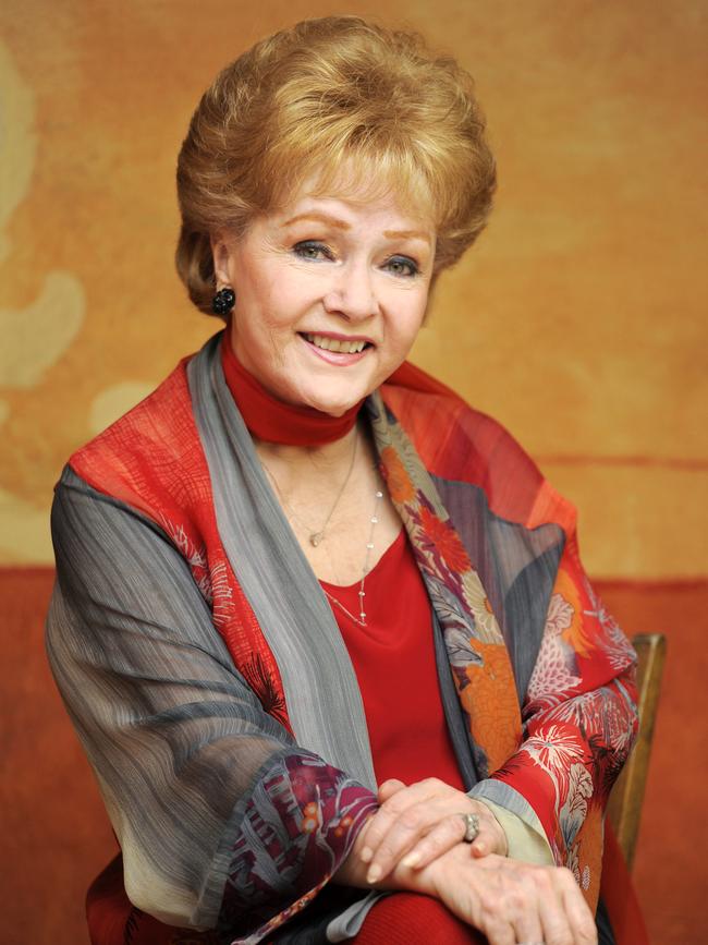 May 21, 2013. Actress Debbie Reynolds poses for a portrait in Beverly Hills, California. Picture: Chris Pizzello/Invision/AP