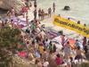 ‘Go home’: Chaos on beach as tourists shamed