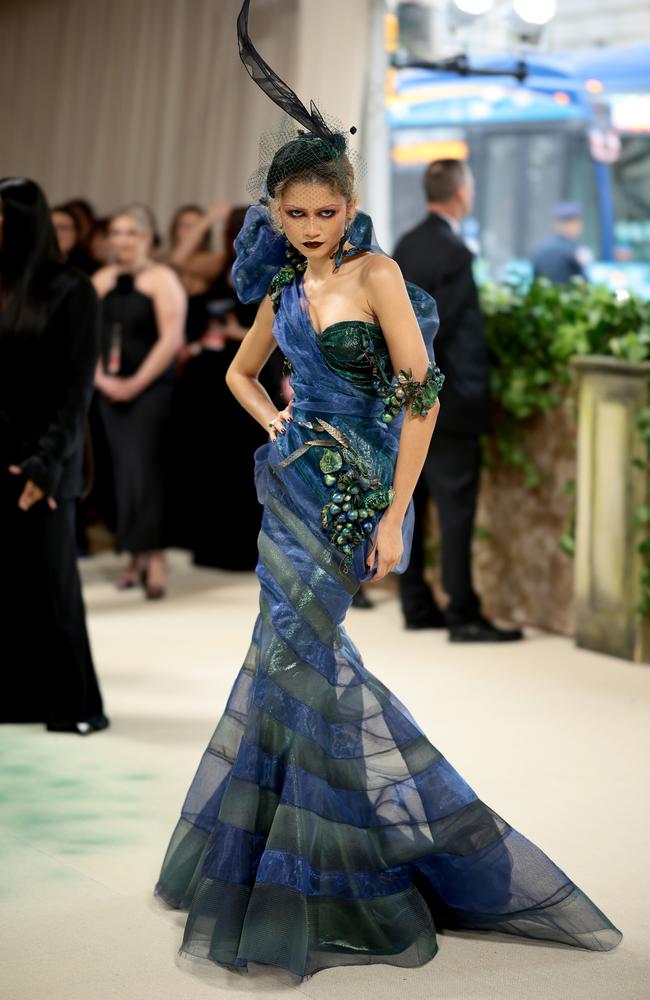 Zendaya at the Met Gala red carpet. Picture: Getty Images