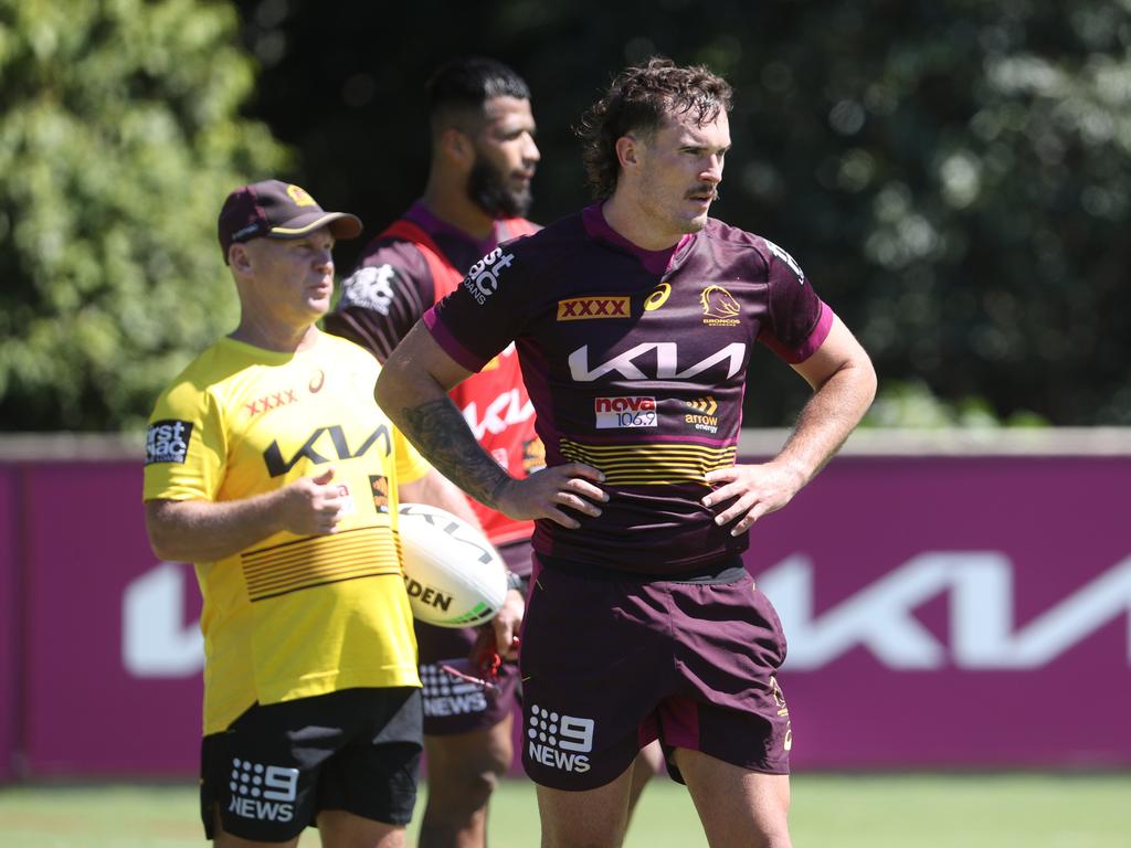 The Brisbane Broncos are keen to extend Kobe Hetherington’s deal. Picture: Tara Croser