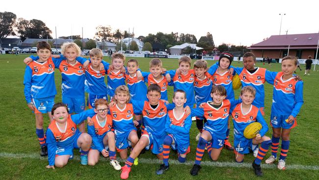 Armstrong Creek Reef Sharks under-9 football team. Picture: Mark Wilson