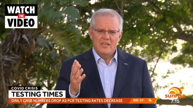 Scott Morrison says Omicron is "far less virulent" than Delta (Sunrise)