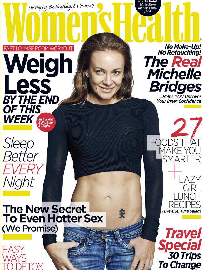 The June issue of Women's Health. Picture: Chris Colls for Women's Health