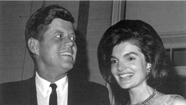 President John F Kennedy and his wife Jackie in early 1963. His youthful public image contrasted with his underlying health conditions.