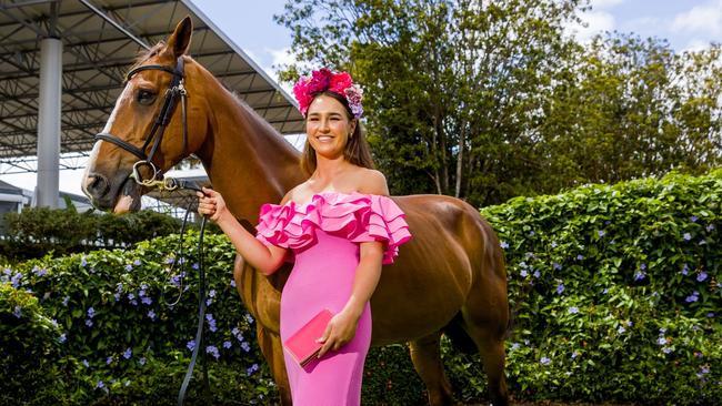 Taylah Mackinnon at Sunshine Coast Turf Club. Picture: GaziPhoto