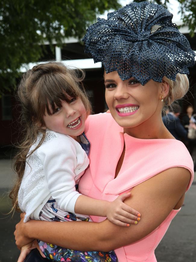 Milly Smith with daughter, Amealea. Picture: Glenn Ferguson