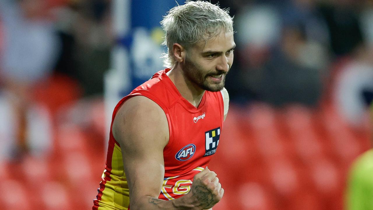 Izak Rankine wants to play for the Crows. Picture: Russell Freeman/AFL Photos via Getty Images