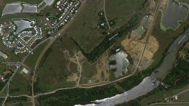 Lemura Sand Company has launched a bid to build a solid waste recycling facility on the site of a former sand mine in Barron. PICTURE: GOOGLE MAPS