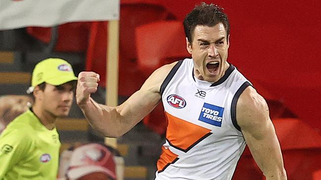 Jeremy Cameron has booted more than 400 goals for GWS. Picture: Michael Klein