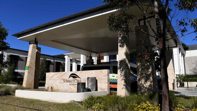 Three residents at the SummitCare nursing home in Baulkham Hills have contracted COVID. Photo: NCA NewsWire/Bianca De Marchi