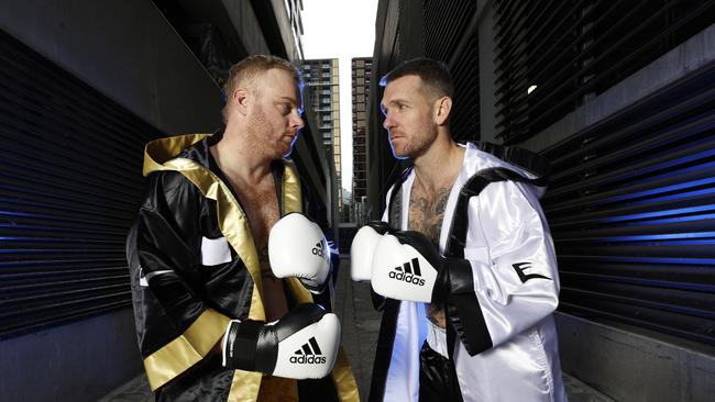 All Stars Boxing – Footy Fight Night will now take place after the 2022 AFL season. Picture: Alex Coppel