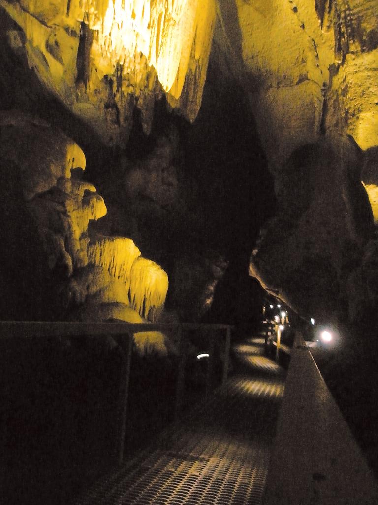 The Cutta Cutta caves.