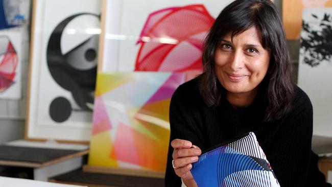 Kate Banazi’s work has been chosen for Qantas Curates, promoting Australian artists. Hollie Adams