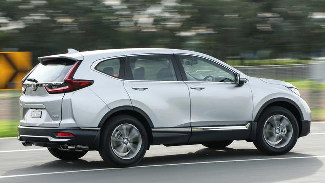 Styling upgrades keep the CR-V up to date.