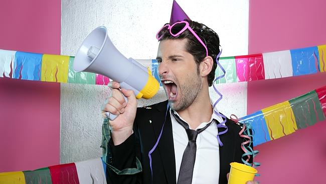 Until suddenly you think a megaphone is a great idea ... Picture: Thinkstock. 