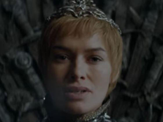 Cersei (Lena Headey) takes the Iron Throne in Game of Thrones