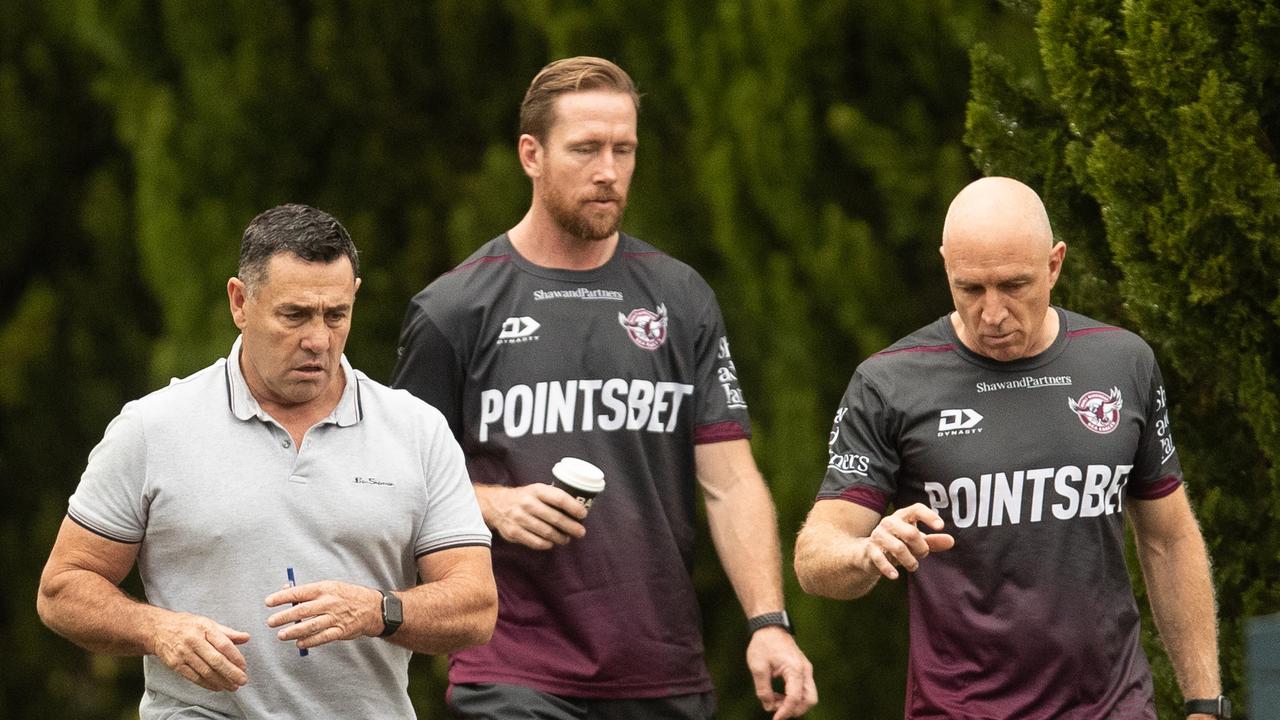 Shane Flanagan spent last year working with the Sea Eagles. Picture: Julian Andrews