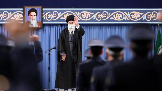 In his letter Mahmoud Ahmadinejad also alluded to the length of time that Iran’s supreme leader Ayatollah Ali Khamenei, above, had been in power. Picture: Getty Images