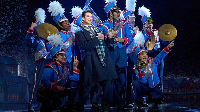 Andy Karl as Phil Connors in the musical Groundhog Day