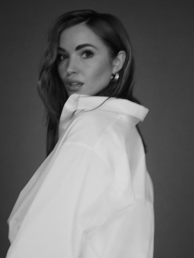 Witchery White Shirt campaign 2024 - Olivia Molly Rogers