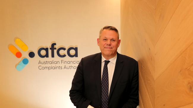 Australian ­Financial Complaints Authority chief David Locke. Picture: Stuart McEvoy