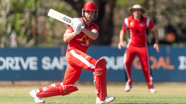 James Seymour in action for Waratah in the Darwin Premier Grade. Picture: Che Chorley