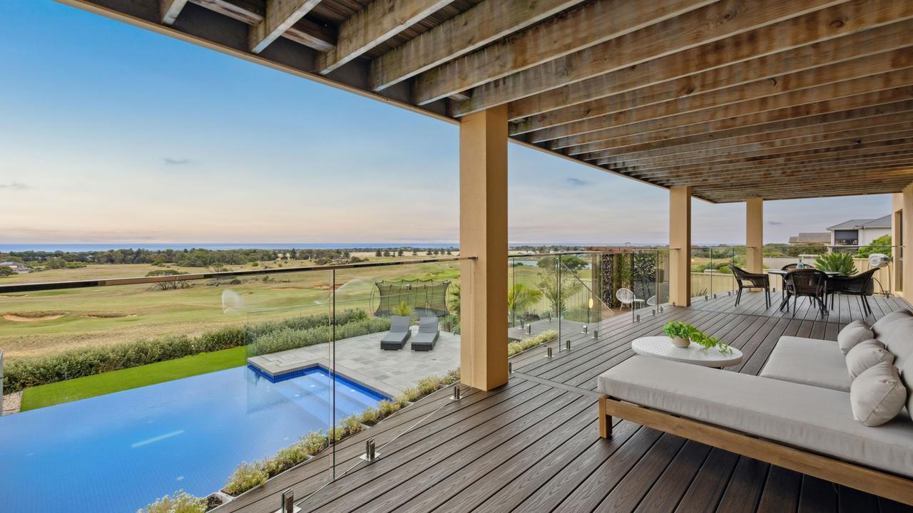 The home has some seriously impressive views. Picture: supplied.