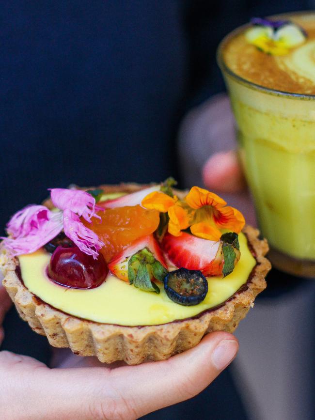 Nutie’s fruit tart. Picture: Samantha Beasley