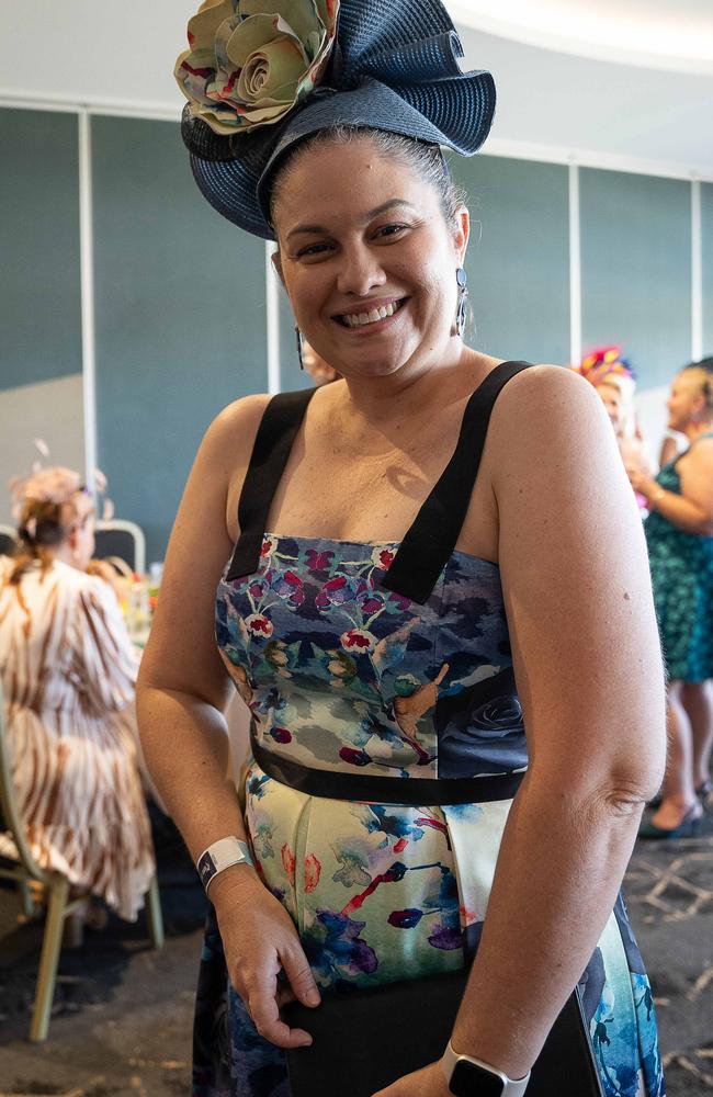 Keely Quinn at the 2023 Darwin Cup Carnival Ladies Day. Picture: Pema Tamang Pakhrin
