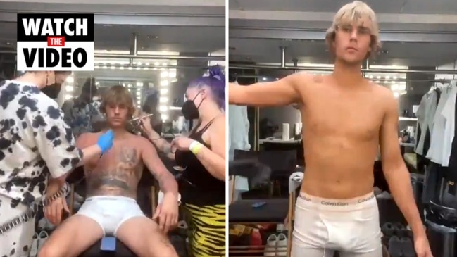 Calvin Klein white Underwear worn by Justin Bieber in his Yummy