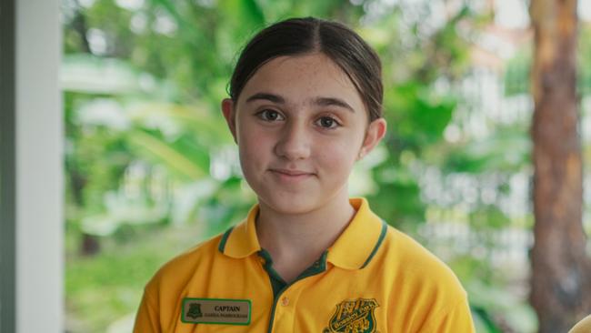 Bossley Park Public School 2022 School Captain, Gassia Pamboukian.