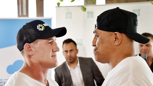 Gallen is the more admirable man, but only just. AAP Image/Troy Snook. 