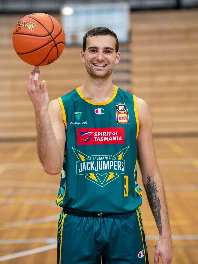 Tasmania JackJumpers player Jack McVeigh. Picture: Supplied