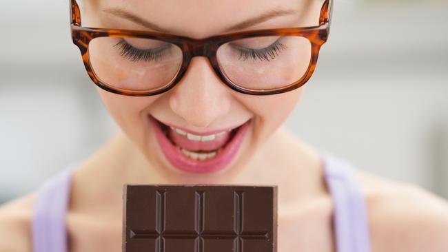 <i>Chocolate CAN be good for you! Because science.</i>