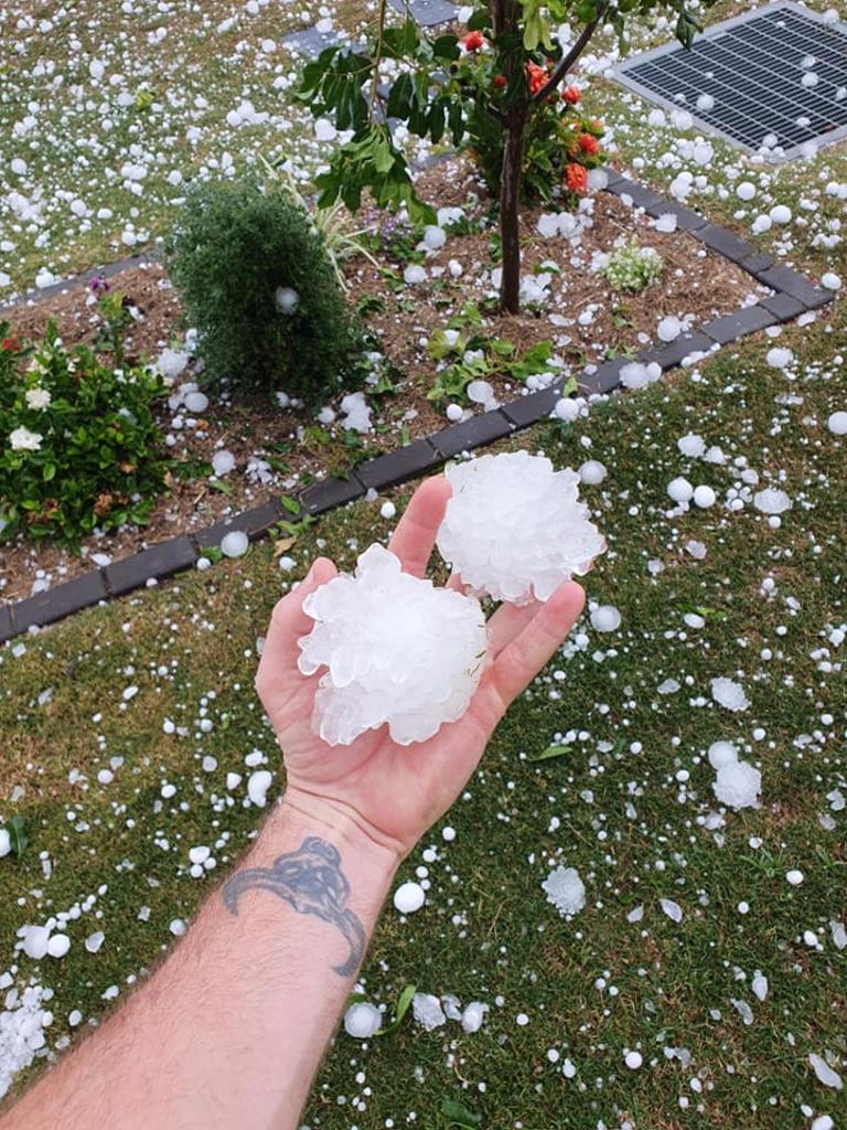 Brisbane Weather Hail Wild Storm Smashes Southeast Queensland The Courier Mail 4854