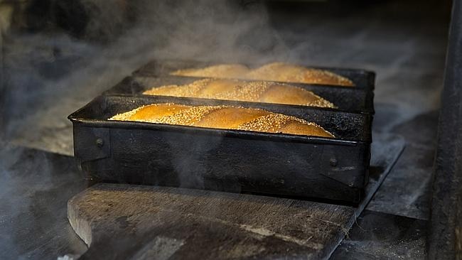 Fresh bread at the Apex Bakery. Picture: Supplied