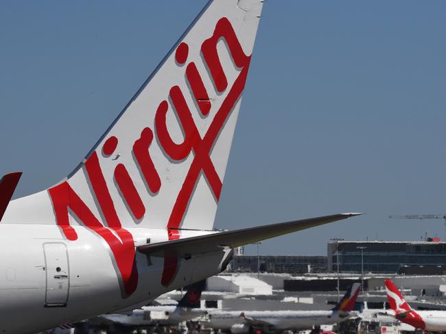 Virgin Australia has become the first Australian carrier to offer Wi-Fi on international flights. Picture: AAP/Peter Rae