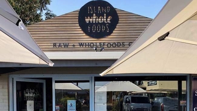 Island Whole Foods are selling takeaway food only because of the controversial vax mandate. Picture: Facebook
