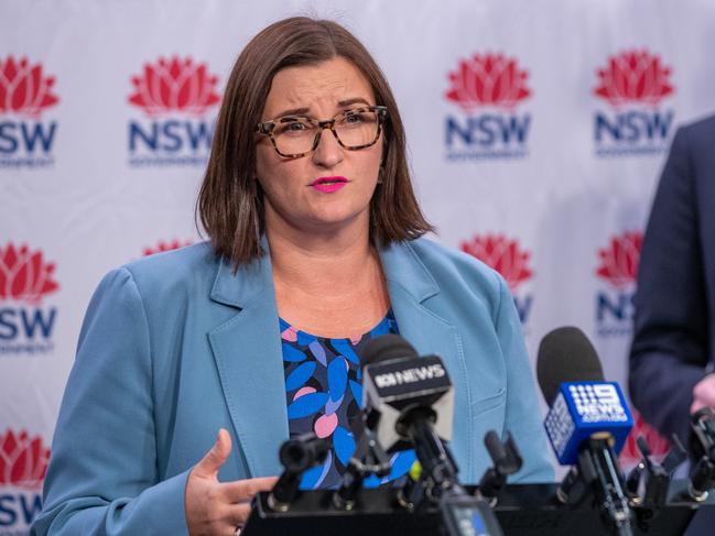 Education Minister Sarah Mitchell is looking at fly-in, fly-out workers for regional NSW. Picture: NCA NewsWire/Christian Gilles