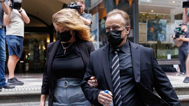 Brett Sengstock (right) has told the court he was sexually abused by Frank Houston. Picture: NCA NewsWire / David Swift