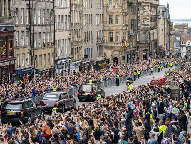 Massive crowds will create a security nightmare for police. Picture: Getty