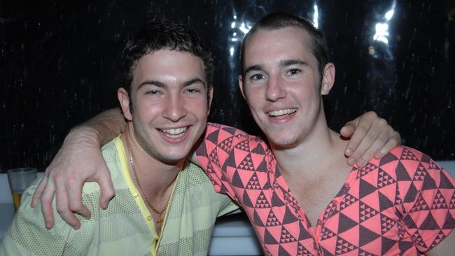 Nightclub goers enjoy a night-out at Gilligan's in 2008.