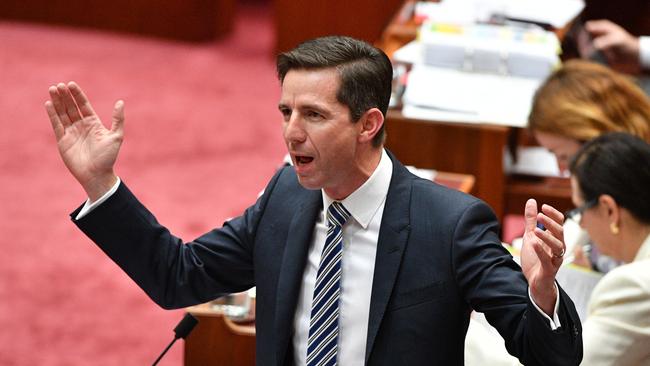 Minister for Education and Training Simon Birmingham. Picture: AAP