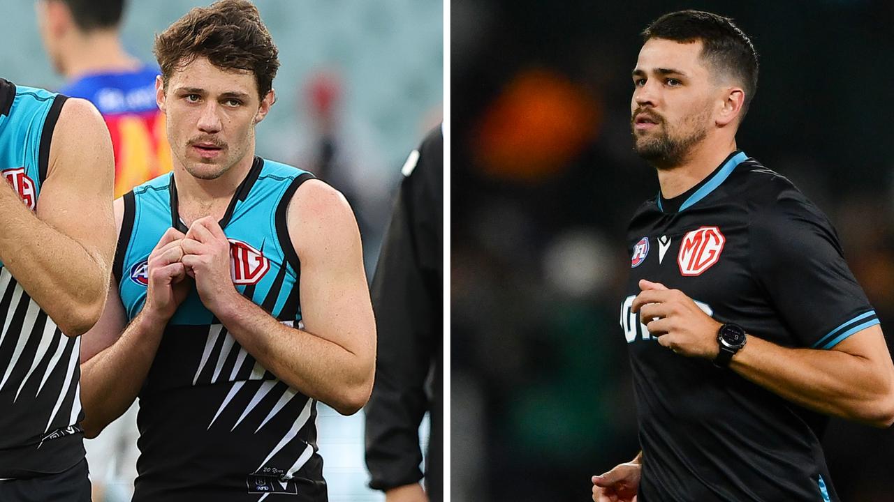 Jed McEntee dropped for Port Adelaide vs Hawthorn, Todd Marshall set to play, Ken Hinkley press conference #adessonews